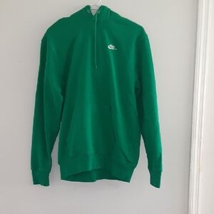 Nike Club Men's Fleece Pullover Green Hoodie